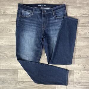 Old Navy Rockstar Super Skinny Mid Rise Denim Jeans Dark Wahs sz 14